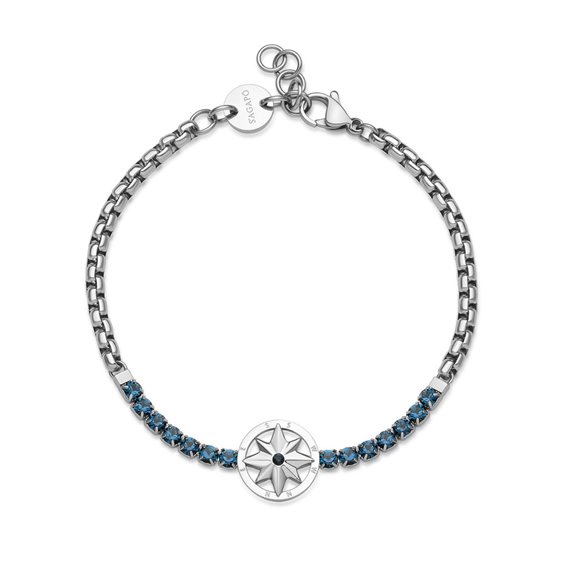 Bracciale Sagapo Uomo in Acciaio SNK18 - SNK18